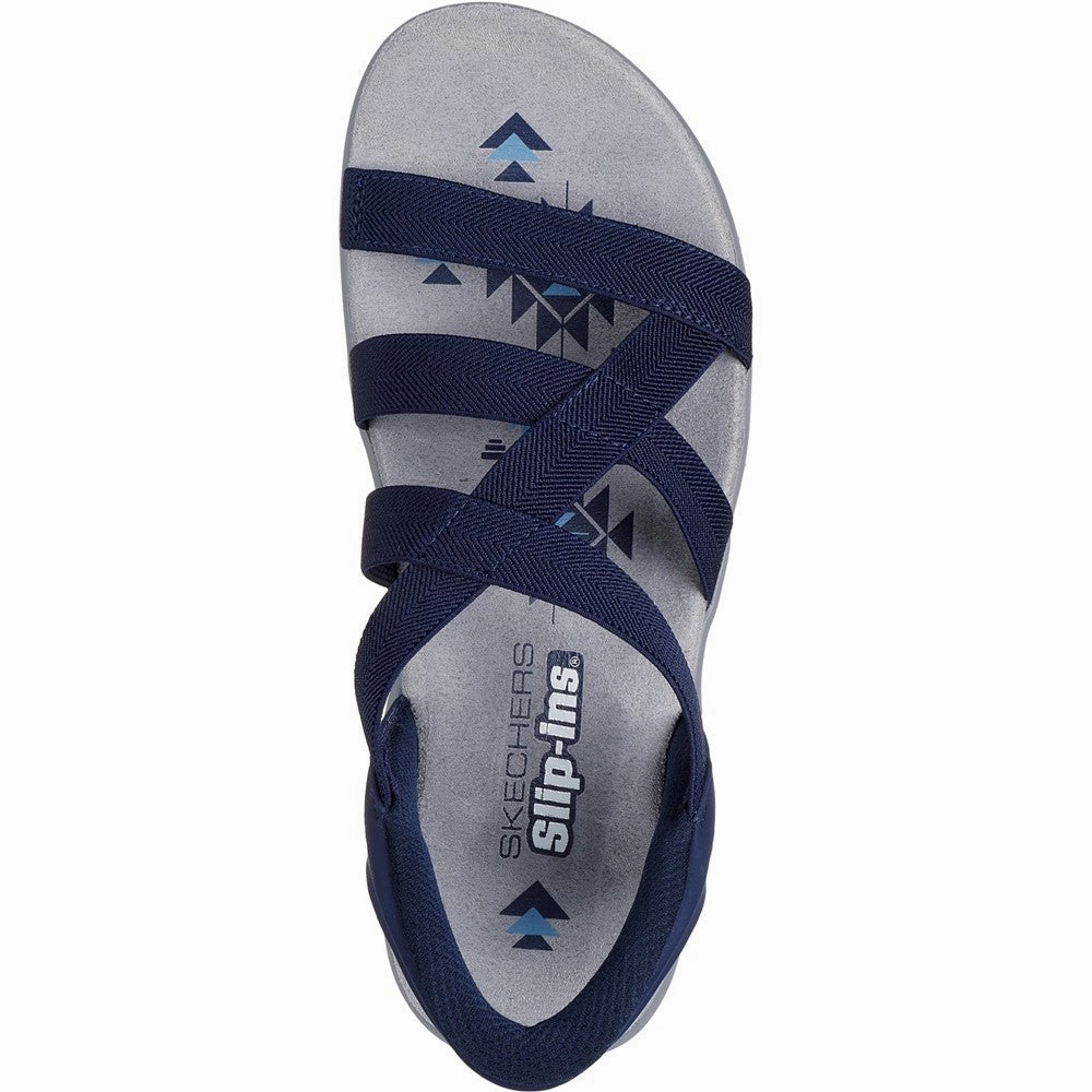 Skechers Reggae Slim Stretch Flex Sandal Happy Walk Active Style