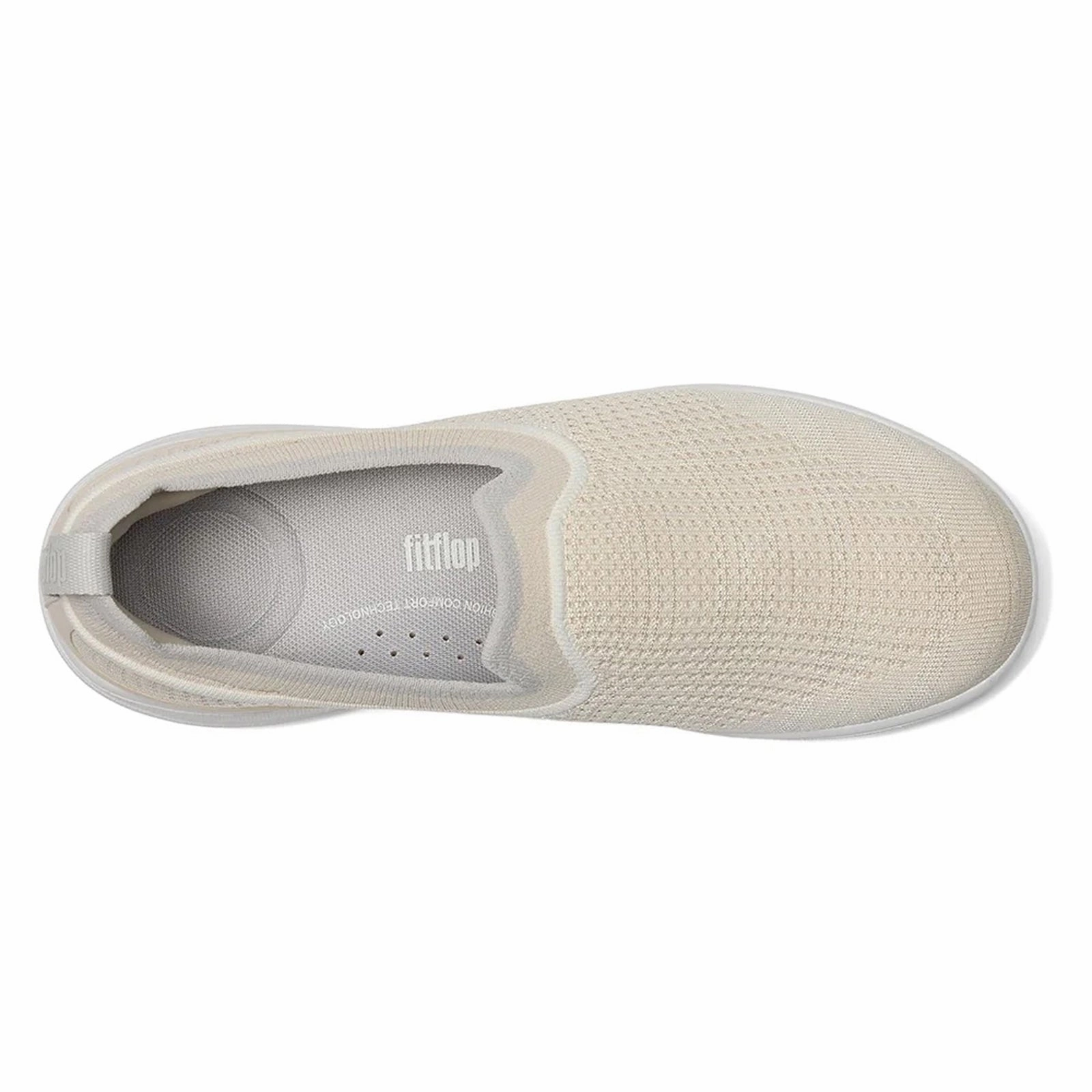 Women's FitFlop, SUPER-Q Knit Slip-On Sneaker minimalist shoes