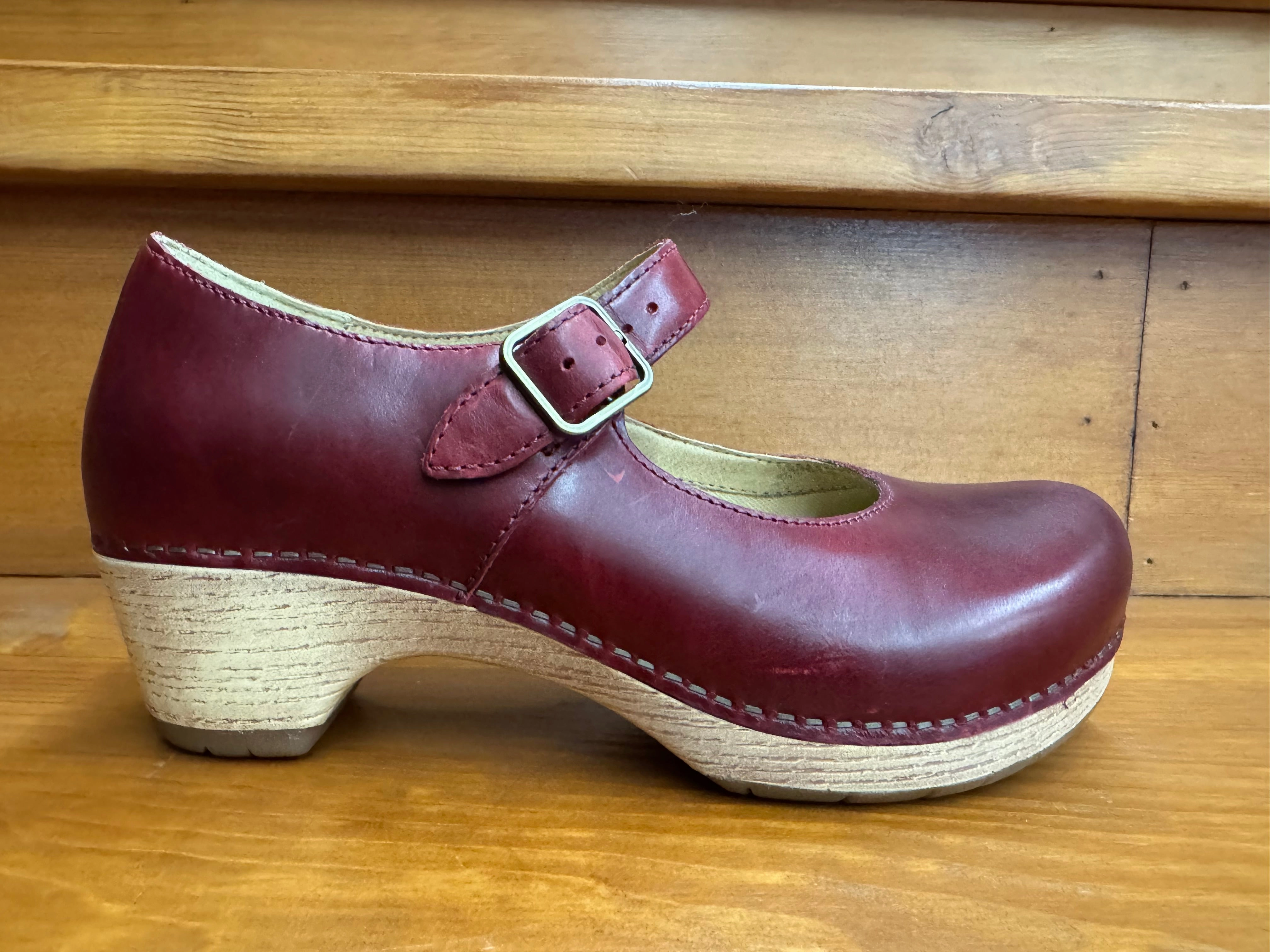 Dansko Lilah Red Always Ready Smart Pace
