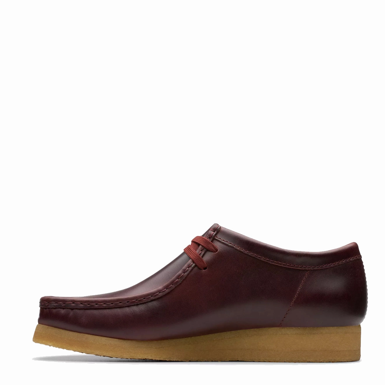 Clarks Originals Wallabee Deep Red Leather Party Walk