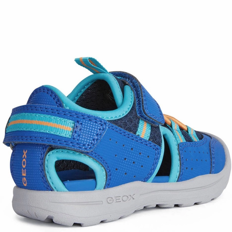 Geox Vaniett Senior Sandals Gold Shine Velcro   closure