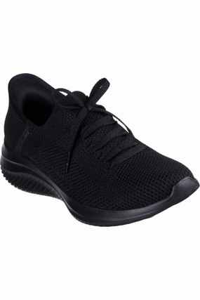 Skechers Ladies 150457  ULTRA FLEX 3.0-ELEVATED MOTION in all black Comfort-focused design collectible shoes