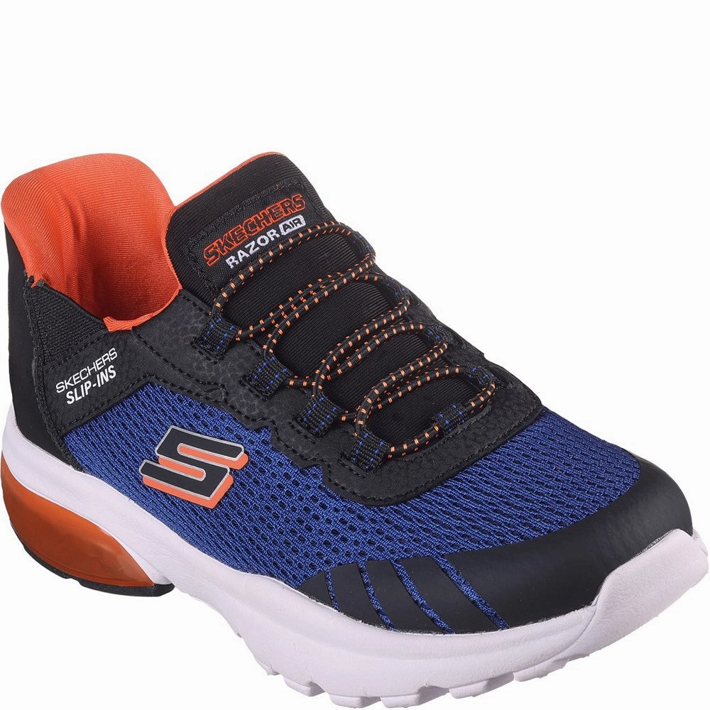 Skechers Razor Air - Hyper-Brisk Trainer Cushioned Insole Floral Pop