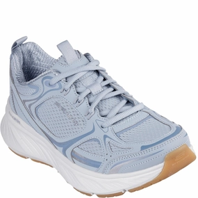 Skechers Edgeride Silver Eclipse Trainers Ventilation