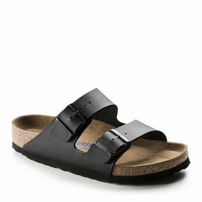 Men's Birkenstock, Arizona Soft Footbed Birko Flor Sandal - Regular Fit Park Date