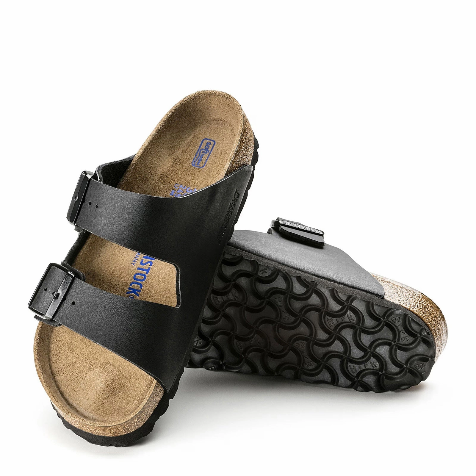 Men's Birkenstock, Arizona Soft Footbed Birko Flor Sandal - Regular Fit Wardrobe Staple Foot Freedom