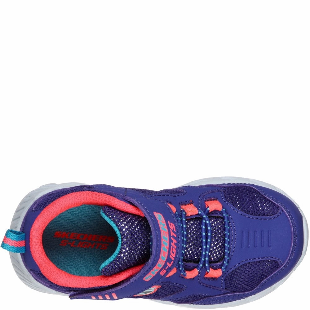 Office Style Skechers S Lights Magna-Lights Expert Level Touch Fastening Trainer