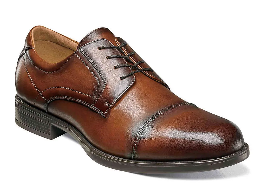 FLORSHEIM - A2507 - Midtown Cap Toe Oxford (Cognac) Adidas Prada Shoes
