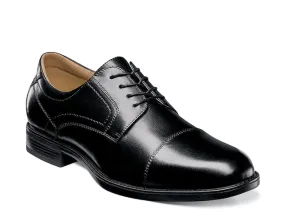 FLORSHEIM - C2507 - Midtown Cap Toe Oxford (Black) Adidas Trek Shoes