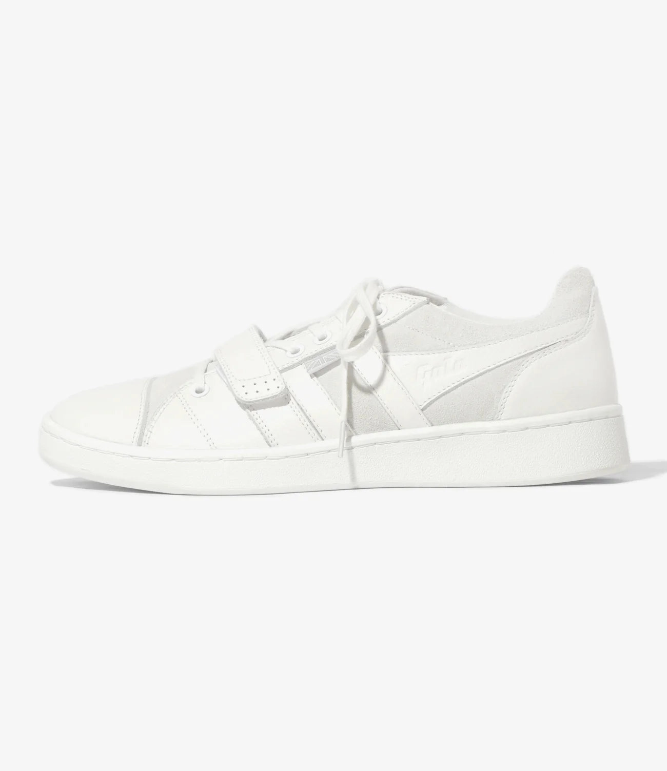 Engineered Garments x Gola - Sentry - White Canvas Fabric Comfort Footwear