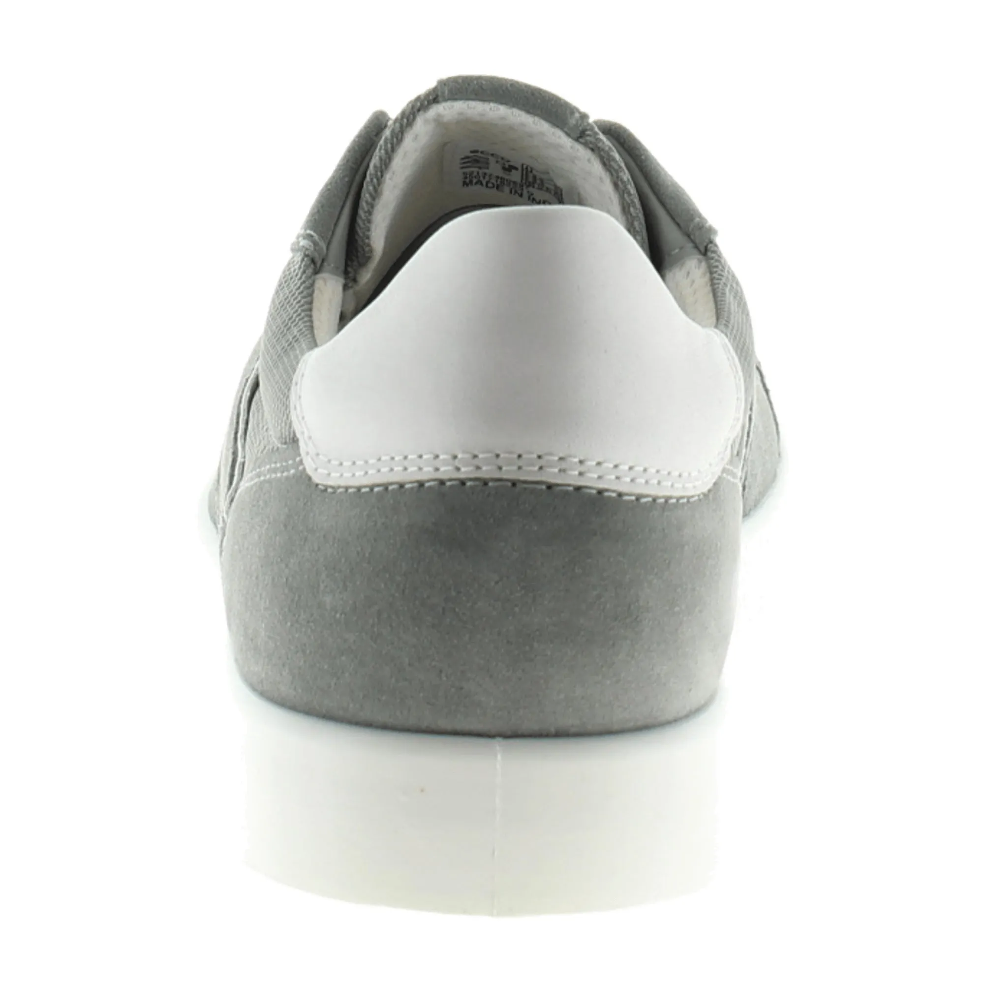 Ecco Men's Stylish Grey Sneakers - Durable & Trendy Lace-Up Shoes Adidas Eq21 Run Shoes