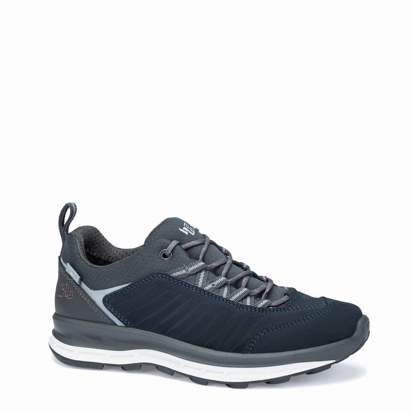 synthetic upper style Hanwag Womens Blueridge Low Lady ES Navy / Grey