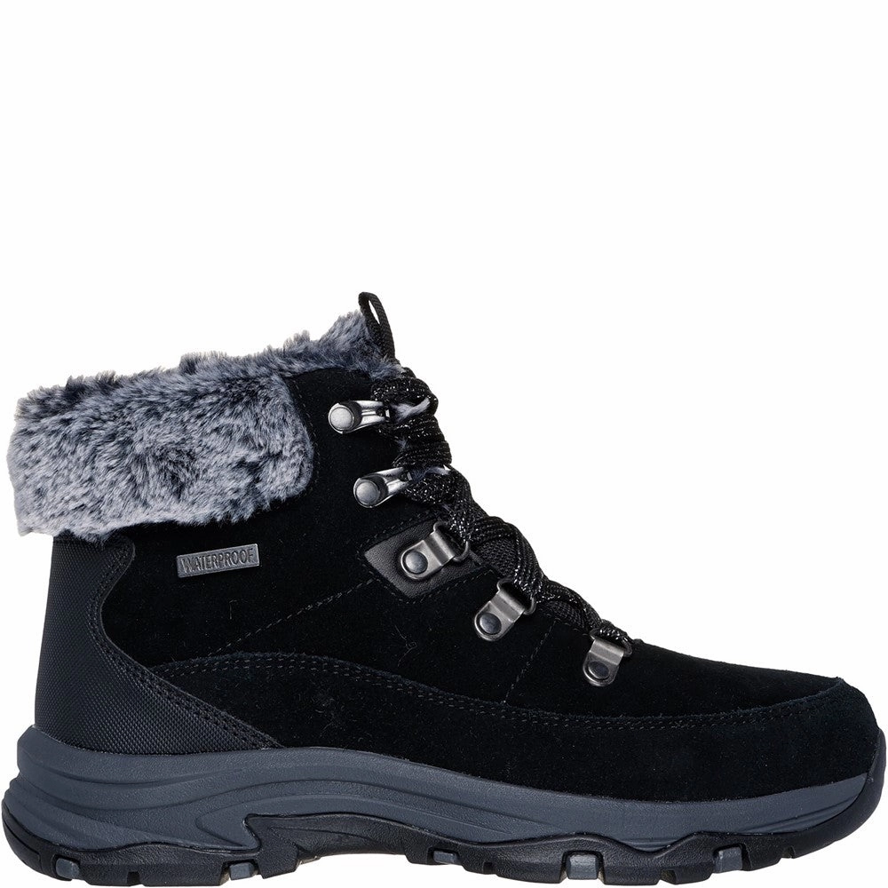 Relaxed Fit Shoes Suede Skechers Trego Snow Worries Hiker