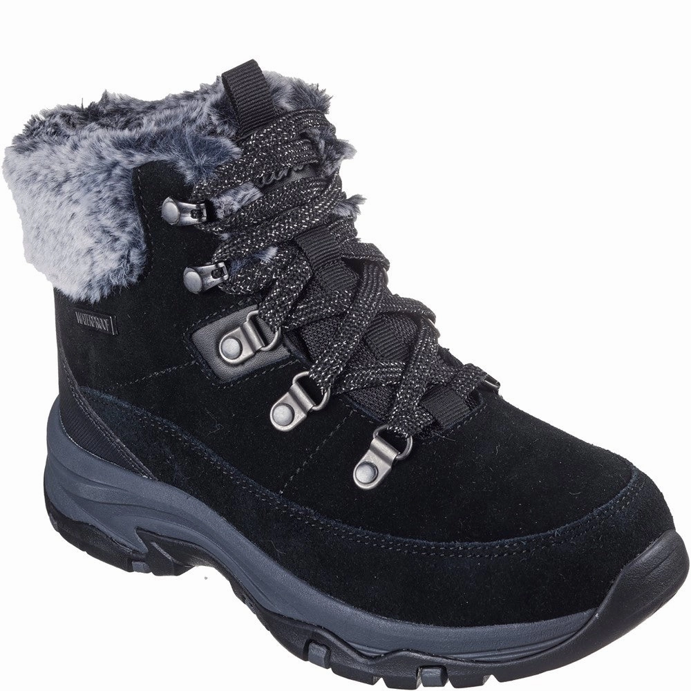 Stylish Upper Skechers Trego Snow Worries Hiker