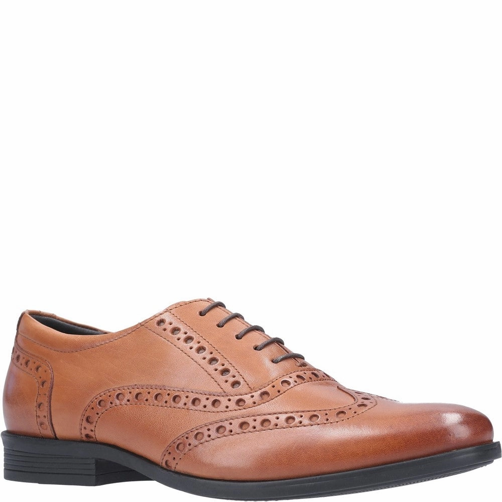 Hush Puppies Oaken Brogue Shoe Quick Pace Forever Fit