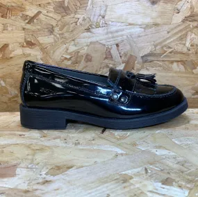 Asics 4e Tennis Shoes Geox Kids Agata A Patent School Shoe - Black