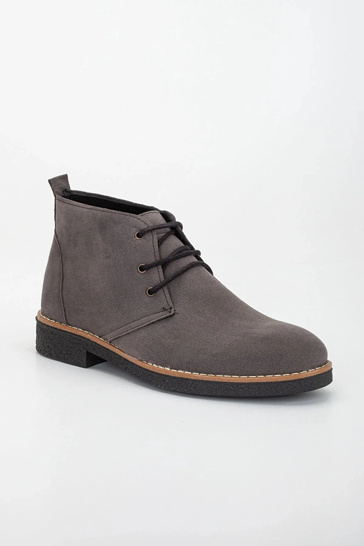 Sole Boots Freemax Men's Grey Papi Tied Winter Boots