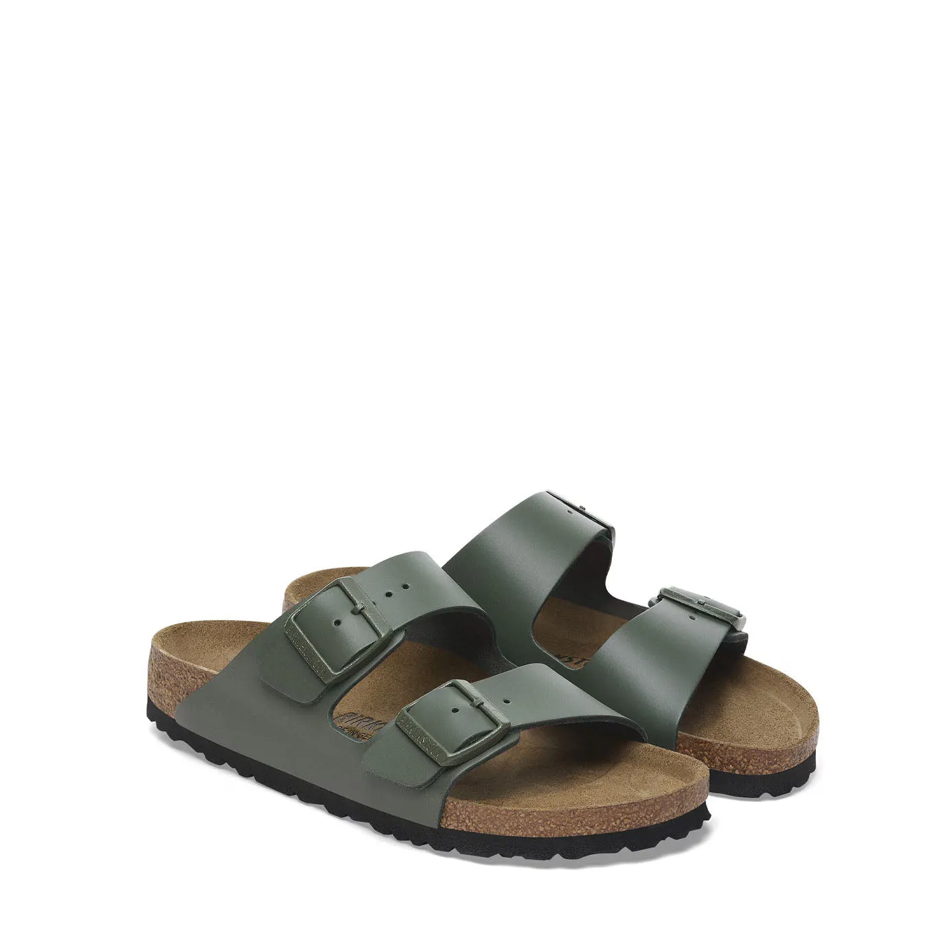 Ribbon Tie Birkenstock Womens Arizona Sandal Narrow Fit Thyme