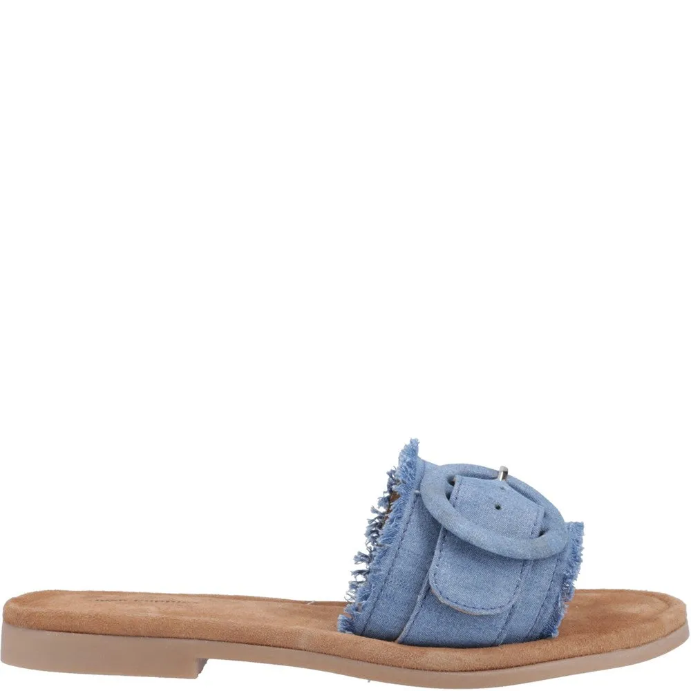 All-Purpose Footwear Neutral Look Hush Puppies Hayley Buckle Slide