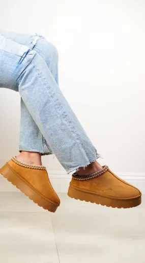 Tamara Tan Platform Booties - Brown Adidas Camo Superstar Shoes