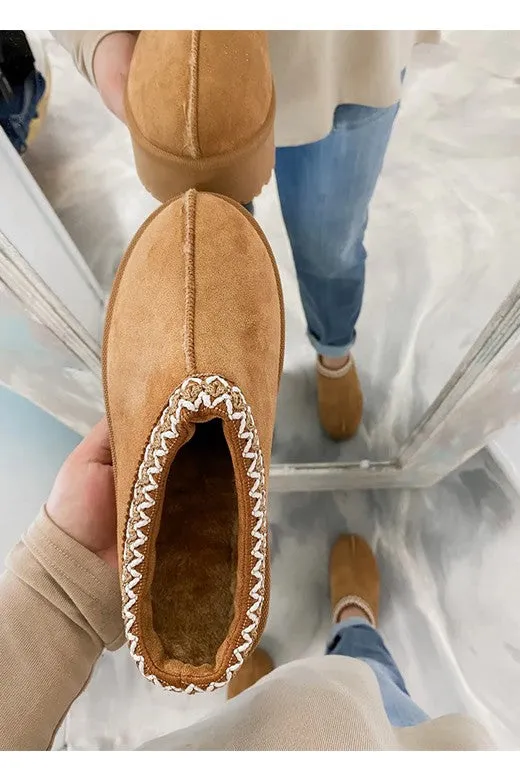 Tamara Tan Platform Booties - Brown Most Comfortable Adidas Shoes For Walking