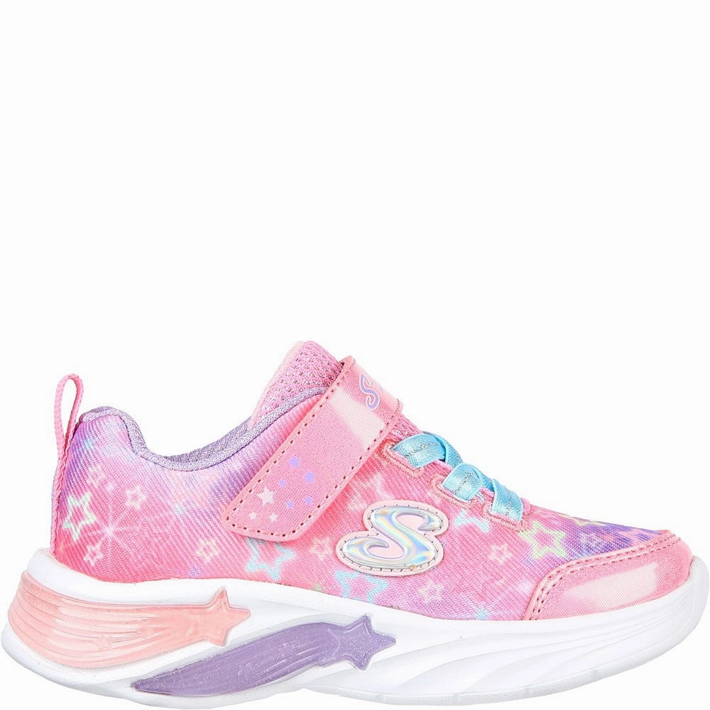 Break Run Smile Step Skechers Star Sparks Trainers