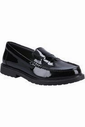 Strong Walk Quiet Luxe Hush Puppies Verity Slip on in Black Patent
