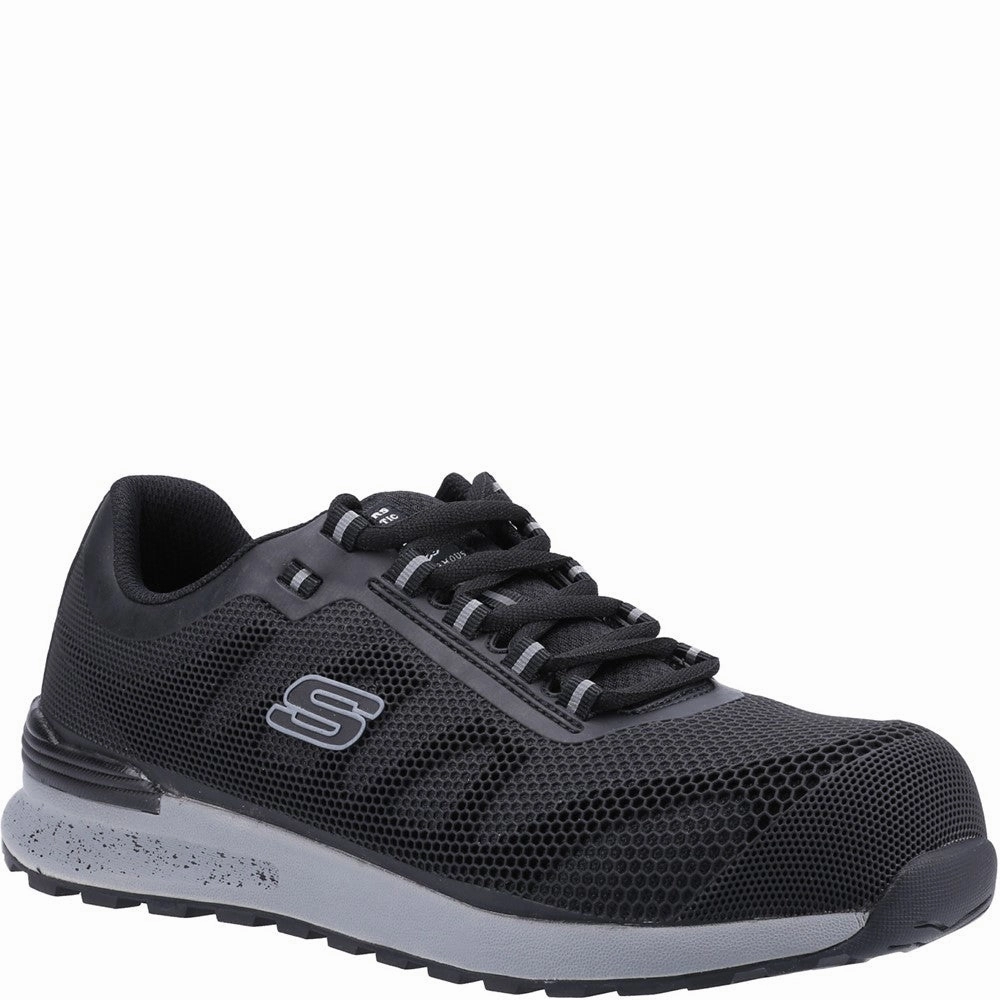 Leather Gym Style Skechers Workwear Bulklin Bragoo Safety Trainer