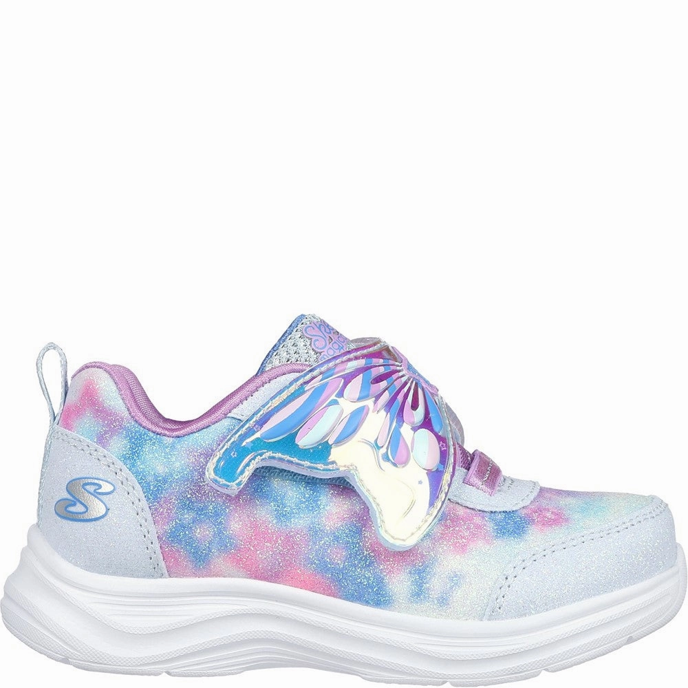 Skechers Glimmer Kicks - Magical Wings Shoe Bright Pop Weekend Mood