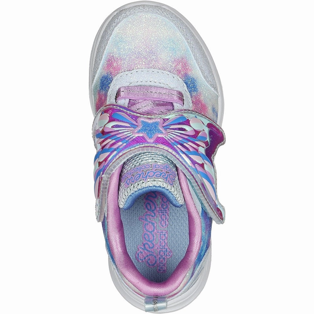 easy move Dawn Jog Skechers Glimmer Kicks - Magical Wings Shoe
