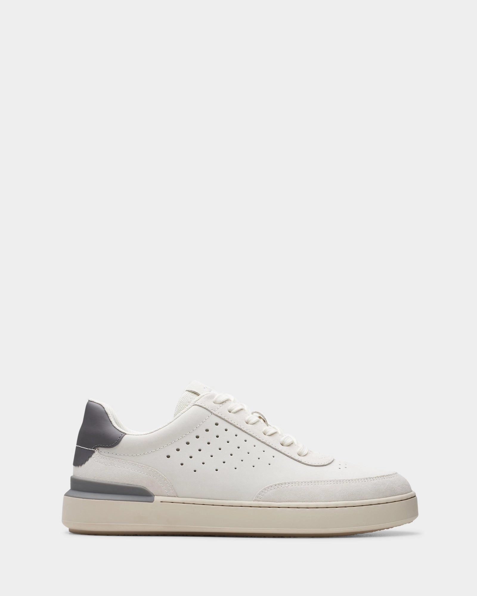 Peak Path Courtlite Run White Nubuck