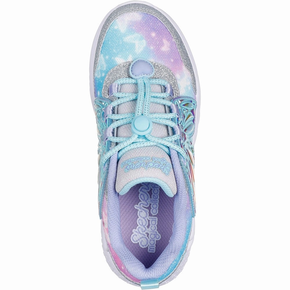 Canvas Construction Skechers Dream Racer - Wing Brites Shoes