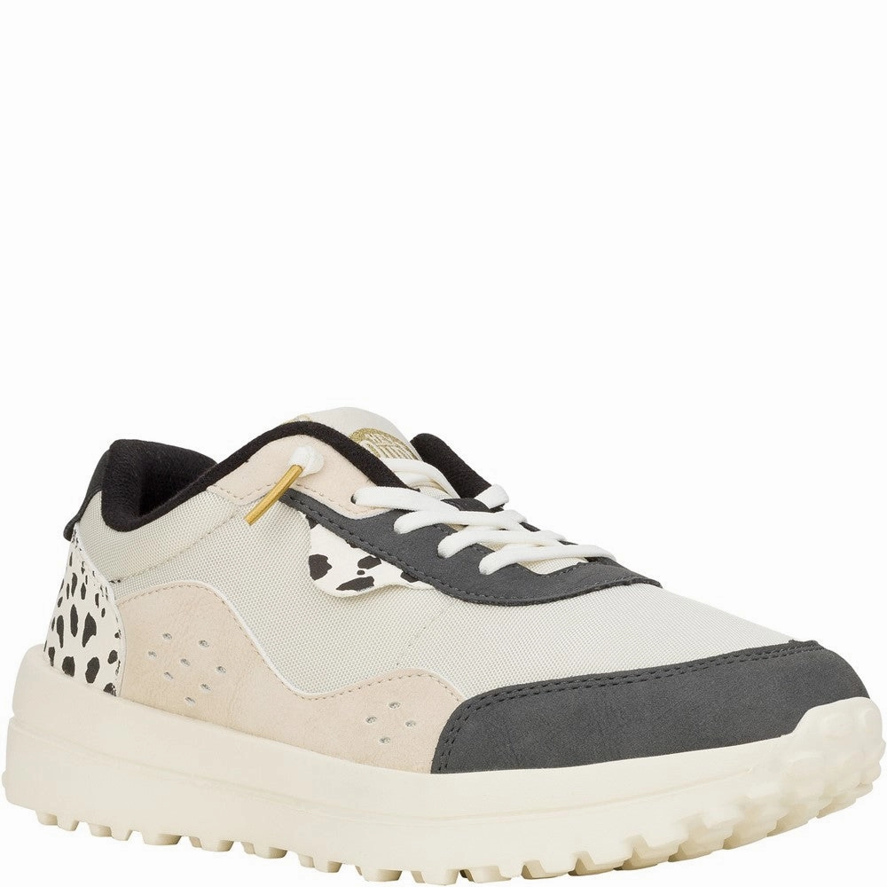 HEYDUDE Hayden Shine Trainers stability increase