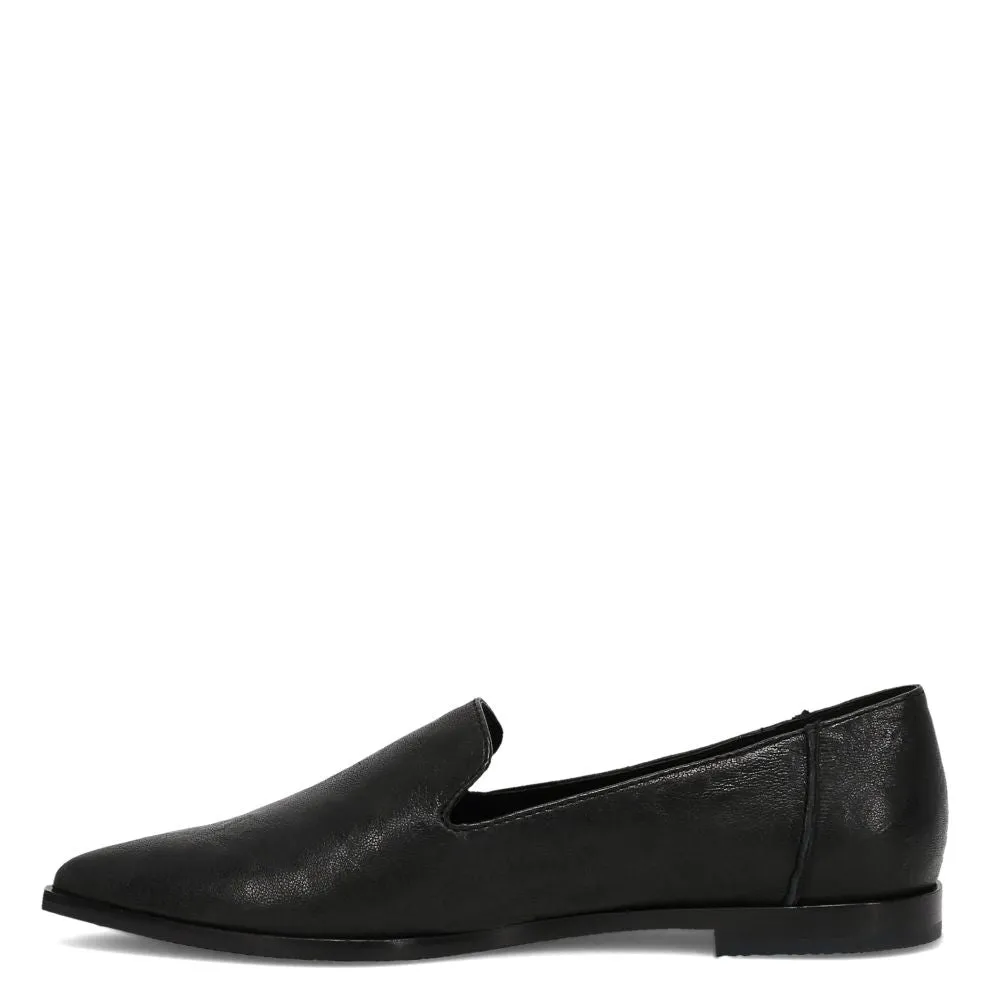 Frye Women's Kenzie Venetian in Black/Antique Soft Vintage Lug Bit Loafers