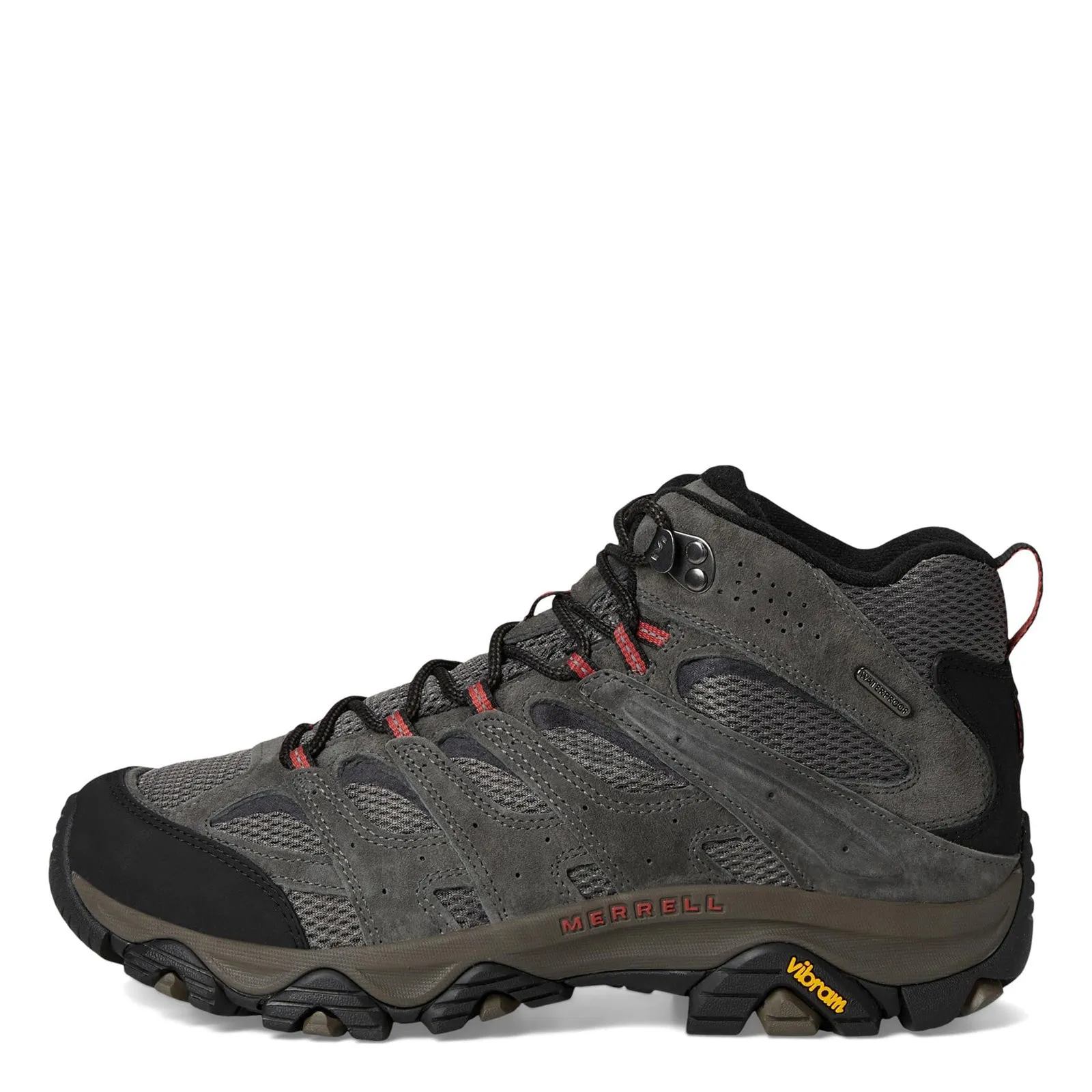 Heavy-Duty Build Men's Merrell, Moab 3 Mid Waterproof Hiking Boot - Wide Width