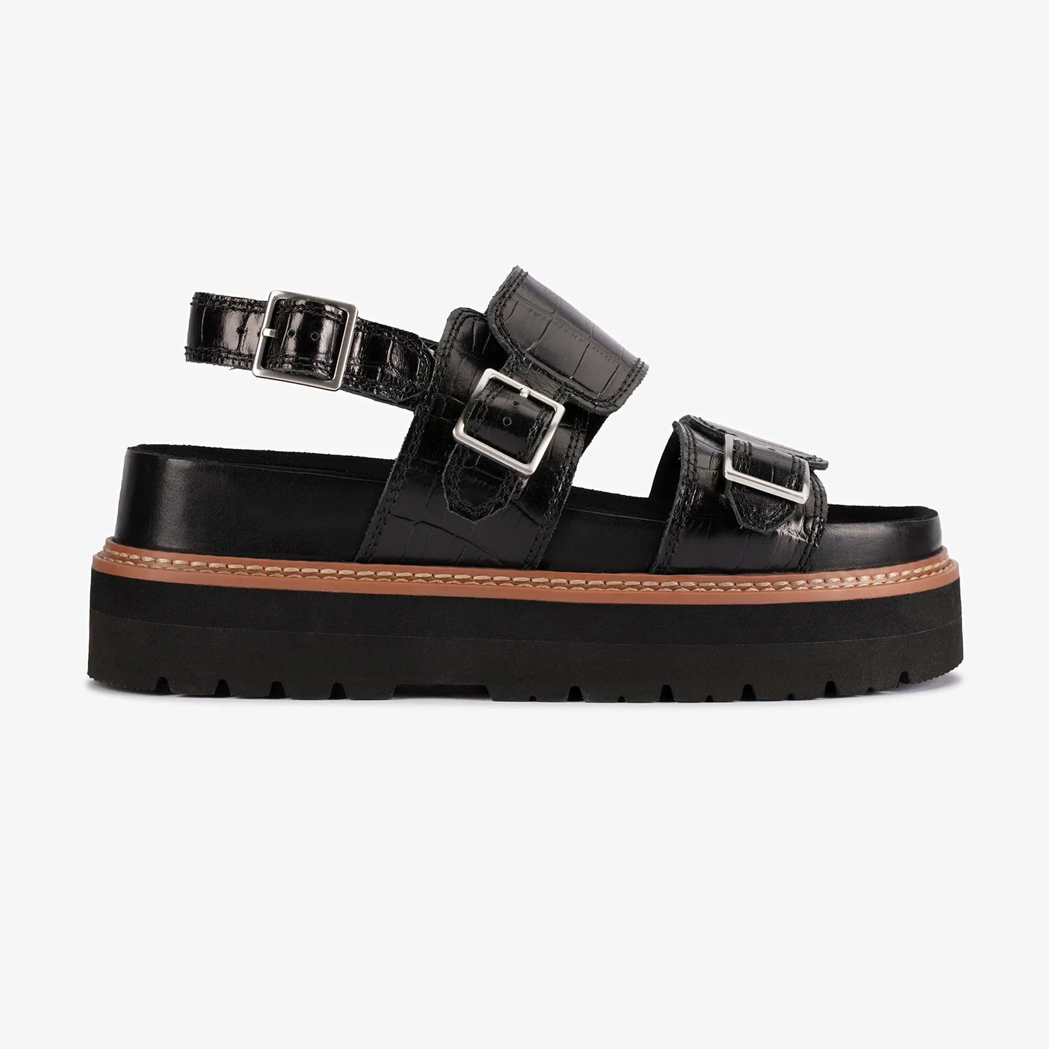 hook and loop closure Hike Light Womens - Orianna Glide Black Interest