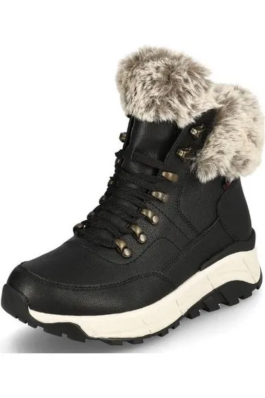 Urban Everyday Rieker Ladies Boots W0063-00 Black