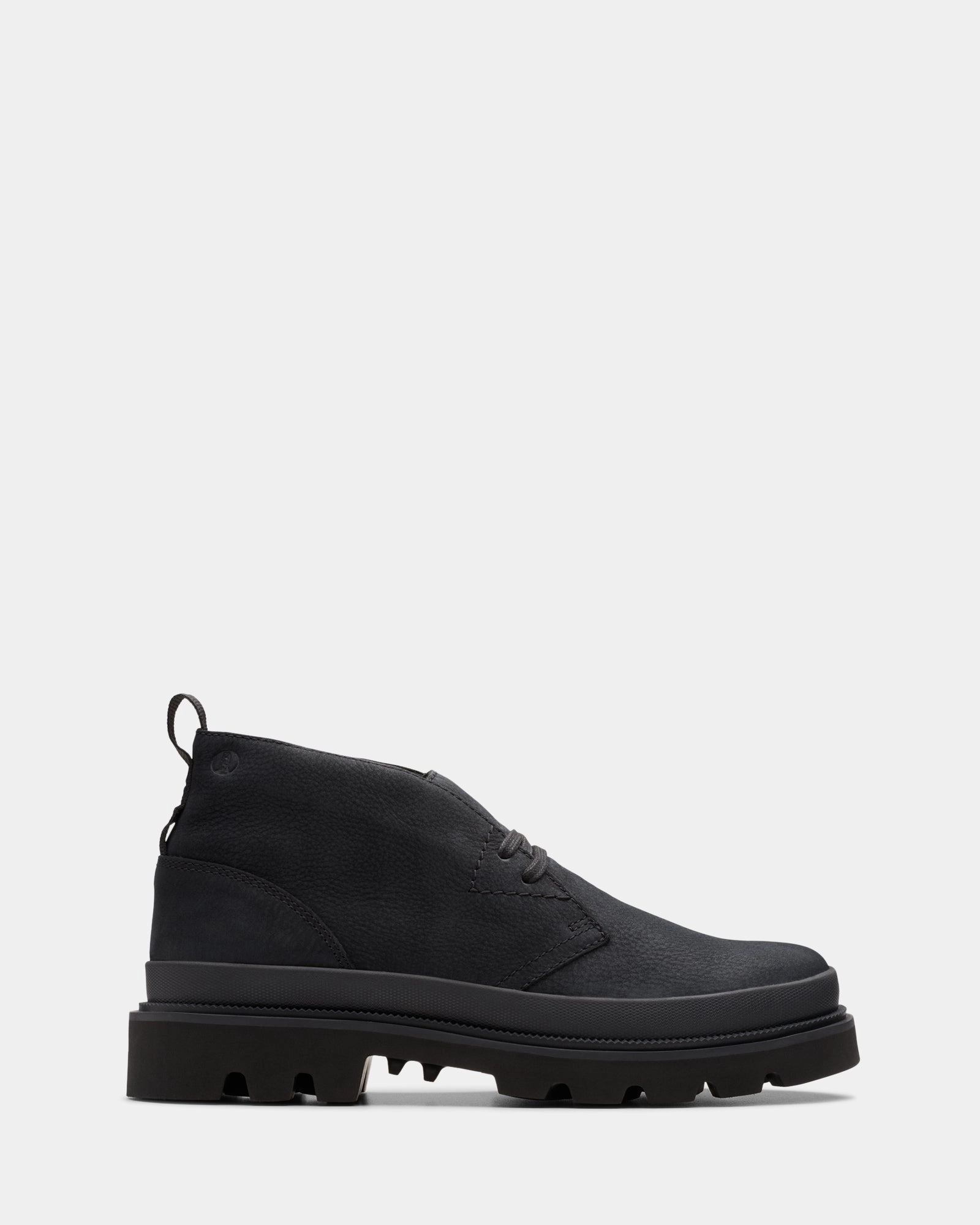 Snow Storm Badell Desert Boot Black Nubuck