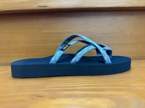 Off Duty Teva Olowahu Kaleidoscope Blissful Blue 6840 KPB