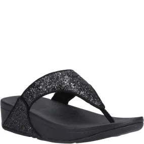 Fitflop Lulu Glitter Toe-Post Sandals Outfit Match Float Comfort