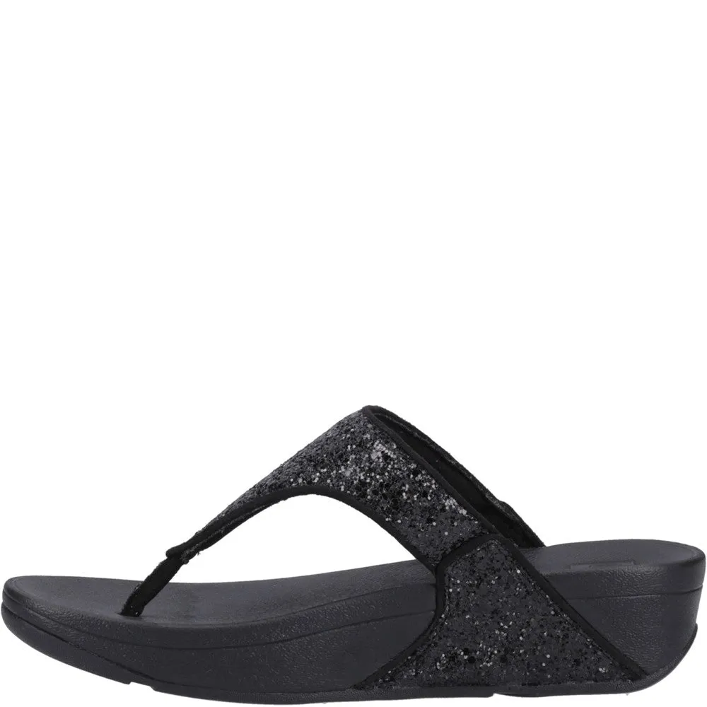 Relax Mode Fitflop Lulu Glitter Toe-Post Sandals