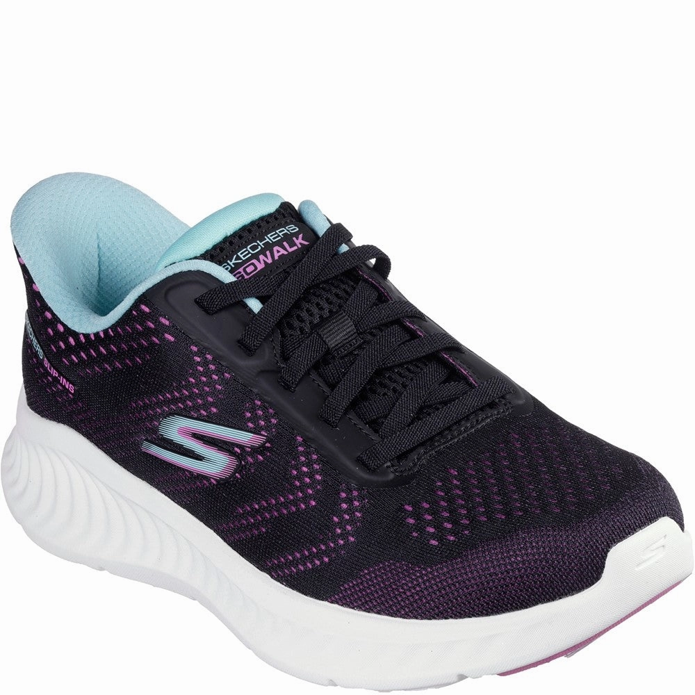 Comfort Fitment Travel Shoes Skechers Go Walk Now Khloe Trainers