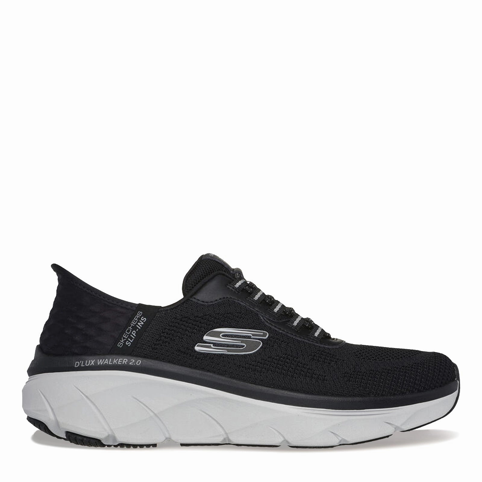 Dawn Pace Flexible Sole Men's Skechers, Slip-ins Relaxed Fit: D'Lux Walker 2.0 - Rezinate Sneaker - Wide Width