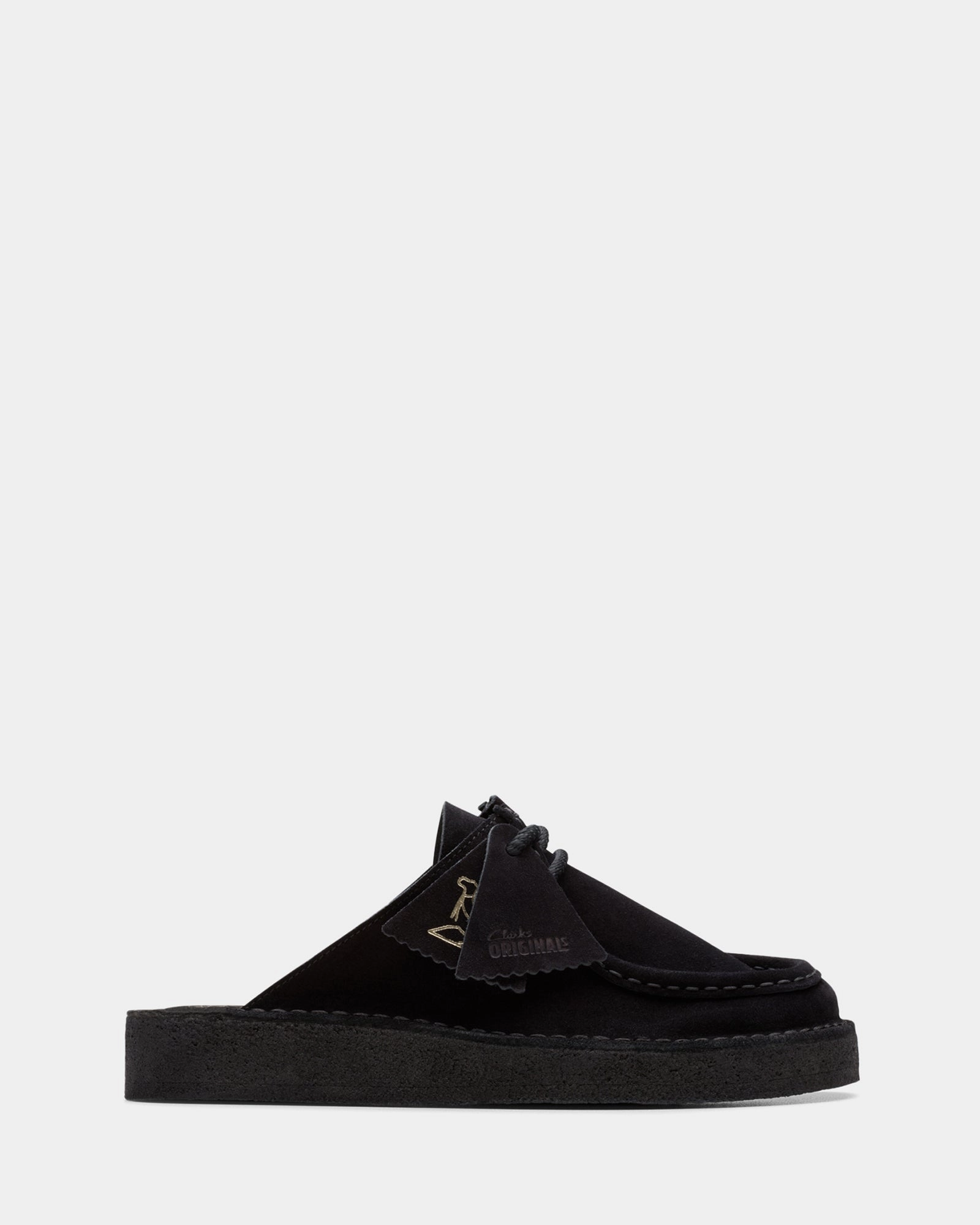 Dsrtnomad Mule (w) Black Suede Daily Explorer Dusk Run