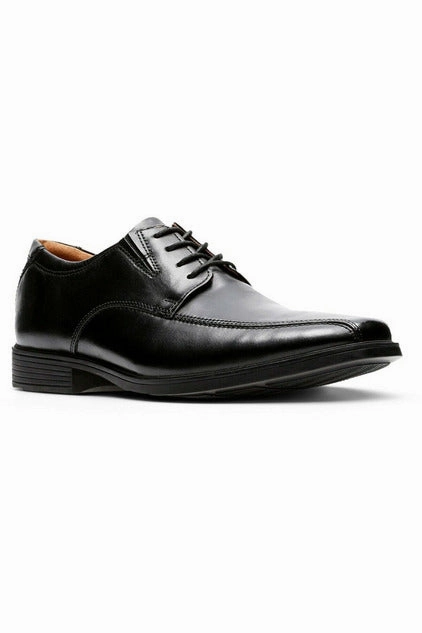 Clarks Tilden Walk black leather Daily Smart