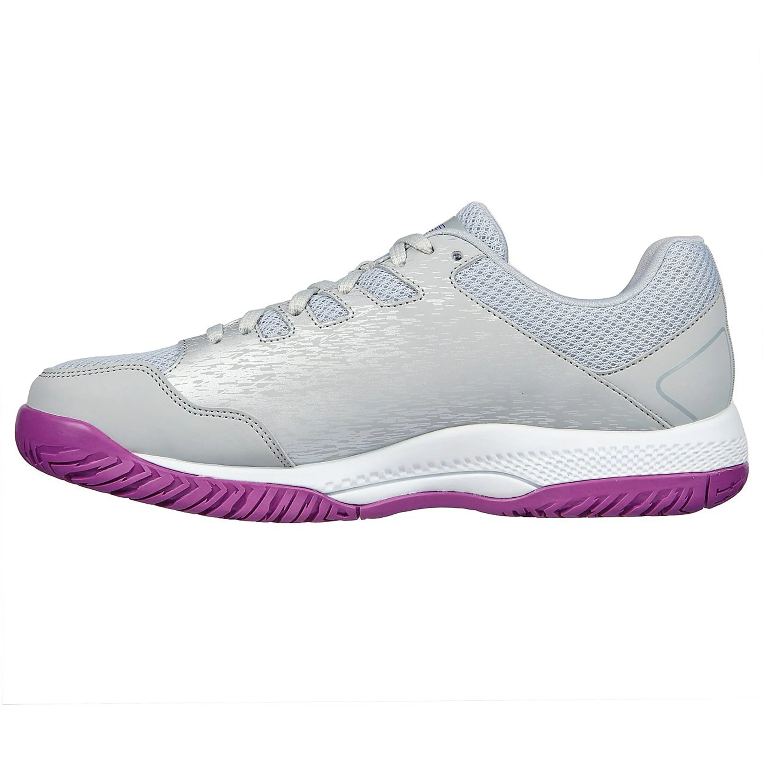 Skechers Viper Court- Pickleball Shoes (Gray/ Purple) Adidas Cold Rdy Shoes