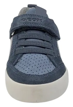 Geox Boy's and Girl's Kilwi Navy Grey Sneaker Asics Shoes Company