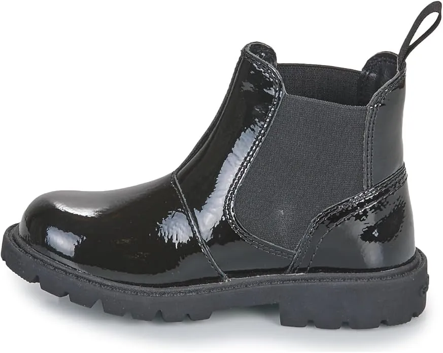 Adidas Forum Bold Shoes Geox Girls J Shaylax Black Ankle Boots Patent School Boots