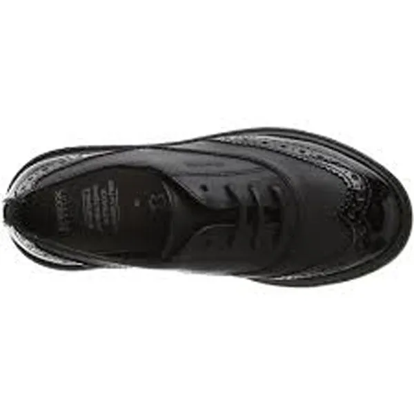 Geox J Thymar Black Lace School Shoes Asics Shoes 2025