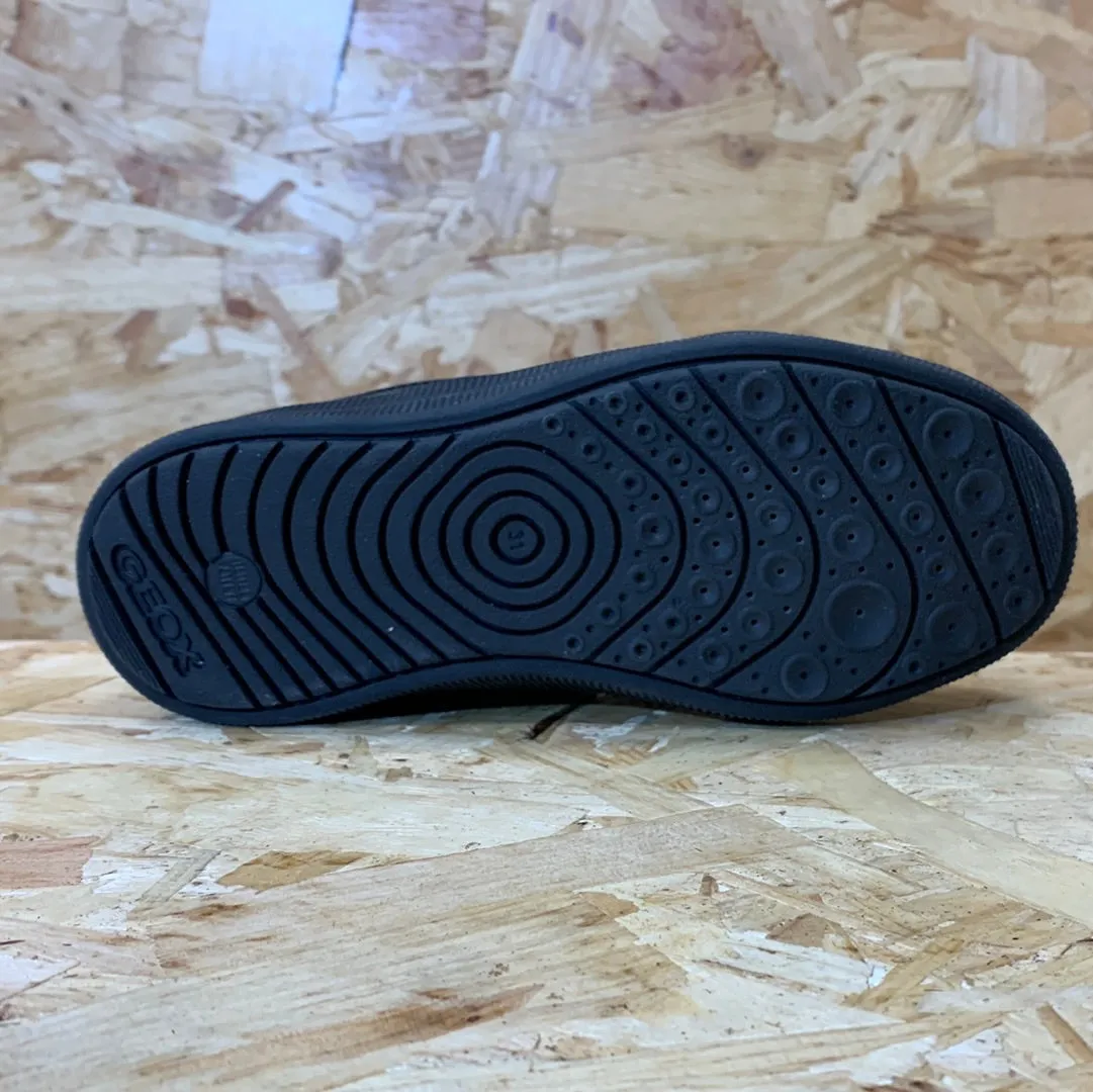 Geox Kids Arzach D School Shoe - Black Asic Shoes For Nurses